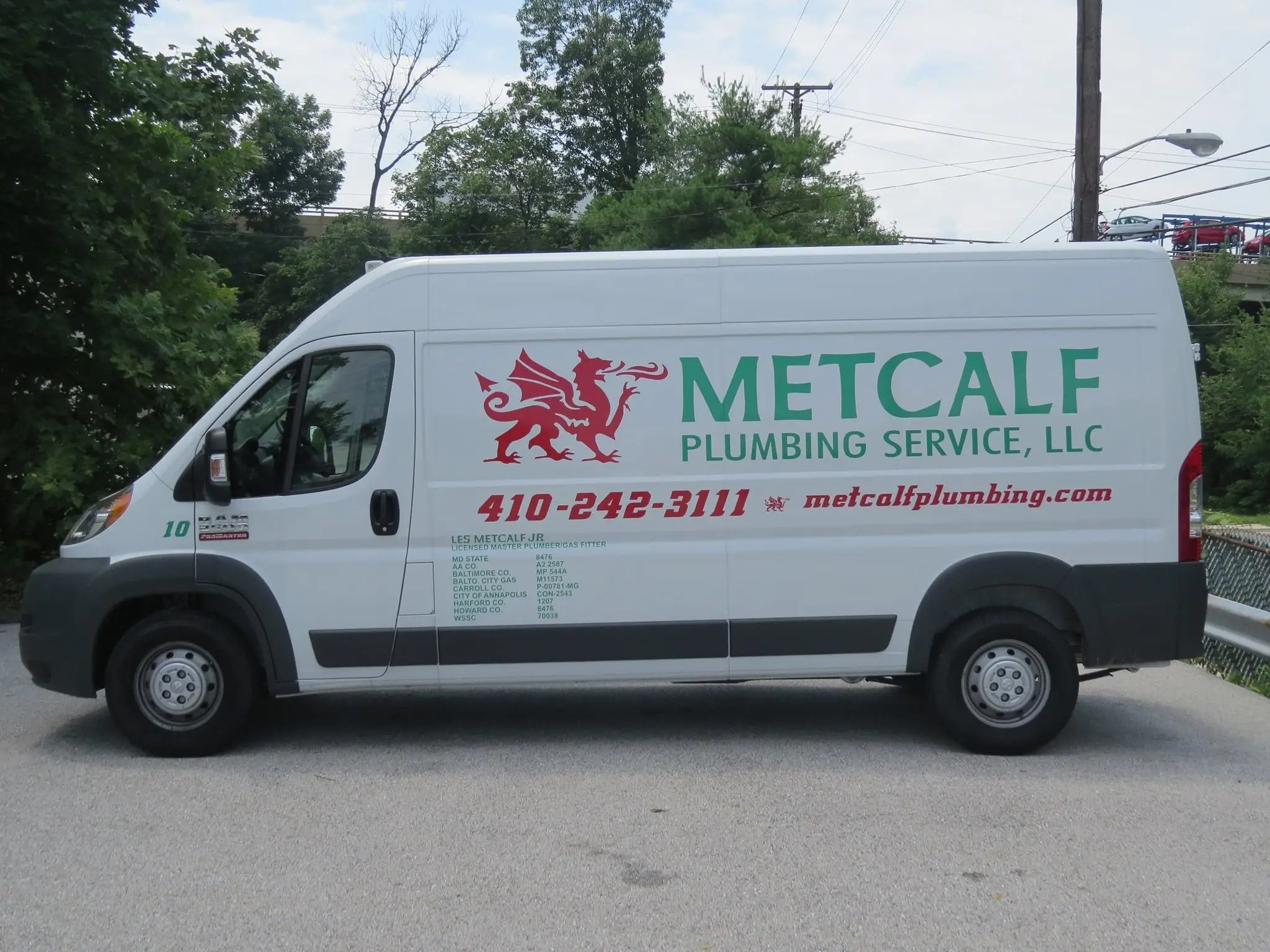 Metcalf Plumbing team photo