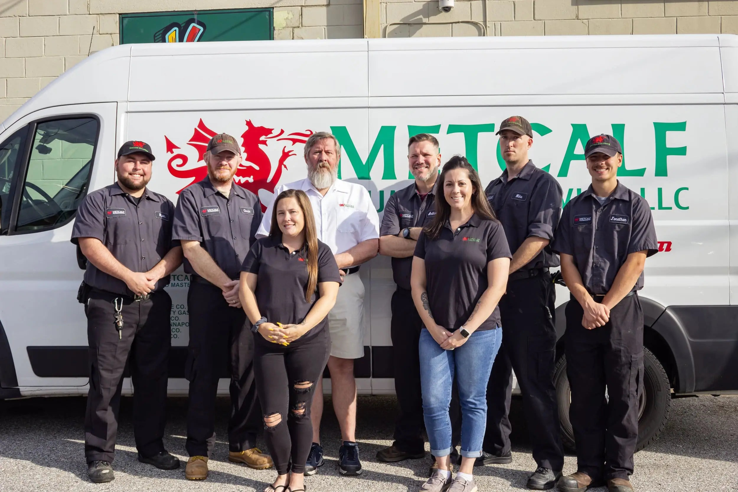 The Metcalf Plumbing team
